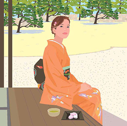 No.53　2006年新春号 NITTOKU NEWS 墨の色を楽しむ・ 墨づくりのふるさと・奈良の「古梅園」を訪ねる その3